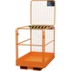 Safety cage type SIKO holder on narrow side, LxWxH 1295x810x1885 mm - Work platform made of steel tube - 1