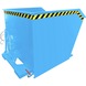 碎屑容器，容量 1.50 m³，LxWxH 1640x1280x1090 mm，RAL 5012 浅蓝色 - 碎屑容器，可从叉车的操作员座椅上倾翻 - 1