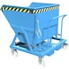 Dumper body type SKS 550, LxWxH 1250x1200x1170 mm chip version - Swarf containers, tip from the forklift operator's seat - 1