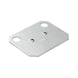 META CLIP Unterlegplatte für Stellfuß verzinkt - Unterlegplatte für Stellfuß einfach - 1
