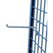 Dornträger für Gitterwand Durchmesser 10 mm, Länge 200 mm, Tragfähigkeit 10 kg