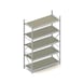 META wide-bay shelf Mini-RACK height 3000mm, basic shelf w.chipb. 1800x800mm - Wide-span rack - 2