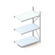 Etag. gr portée META Mini-RACK H2200 mm ray. élém. av. plat. acier 1400x800 mm - Etagère à grande portée - 3