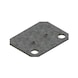 META CLIP Unterlegplatte für Stellfuß verzinkt - Unterlegplatte für Stellfuß einfach - 3