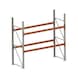 META pal.reg. MULTIPAL S 2700x1100x2700mm osn.pol. 2300kg nosiv.poljapocin. - Paletni regal META MULTIPAL® - 2