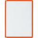 DURABLE 透明标牌，单色：橙色，PU = 5 件，适用于 DIN A4 规格 - 透明标牌 - 2