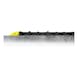 Yorgunluk önleyici mat, U x G 1500 x 1000 mm, siyah/sarı renk - PVC'den yapılmış iş matları - 2
