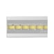 HK workstation light, LxWxH 504x64x80 mm, operated w. wireless button RAL 9016 - LED workstation lighting - 2
