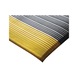 带条纹的工作区垫子，1200 mm x 纵长（米），灰色/黄色 - PVC 制成的工作区垫 - 1
