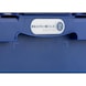 Dimensiones caja de almacen. W-KLT: 400x300x150&nbsp;mm, color RAL 5022, azul noche - Cajas de almacenamiento W-KLT® con solapa frontal - 3