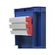 W-KLT Lagerboxen Abmessungen: 300 x 200 x 150 mm Farbe RAL 5022 nachtblau - W-KLT® Lagerboxen mit Frontklappe - 5