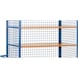 Shelf for box cart with grid walls 1200x780 mm incl. 2 support angles - Shelf for cabinet trolley - 1
