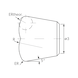 Fresa tórica ATORN WK HSC D=10,0x7x14&nbsp;mm r=0,64 tipo HSC T2 WK tam. 20, tam.=8x3 - Fresa de alto avance de metal duro completo para sistema de cabezales intercambiables - 3