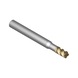 ATORN 整体硬质合金立铣刀 T4 HA，5.0 x 10 x 16 x 57 毫米，有涂层 - 整体硬质合金立铣刀 - 2