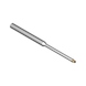 ATORN SC mini torus freze TiAlSiN 2,5x2,5x65 mm boşluk 2,41x30 mm R 0,5 - Sert karbür mini torus freze bıçağı - 4