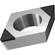 ATORN indexable insert CBN CCGW 09T304 AB K15-D-2 - CCGW CBN indexable insert, uncoated - 1