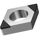 ATORN indexable insert CBN CNGA 120402 AB S10-C-2 - CNGA CBN indexable insert, uncoated - 1