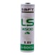 SAFT tipi LS14500, AA lityum 3,6 V pil, 2600 mAh