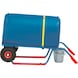 钢桶搬运车 2081，气胎轮 260x85 mm，承载 250 kg，高 1300 mm - 运桶材料车 - 2