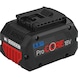 Pack de baterías BOSCH ProCORE, 18 voltios, 5,5 Ah, tiempo de carga de 51 min