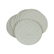 CP abrasive discs w. hk-and-lp bckng f. CP7200 and CP7200S diam. 50mm-grain 400