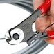 KNIPEX Bowden cable cutters 150 mm, plastic-coated handles - Bowden cable cutters - 2