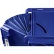 W-KLT Lagerboxen Abmessungen: 300 x 200 x 150 mm Farbe RAL 5022 nachtblau - W-KLT® Lagerboxen mit Frontklappe - 9