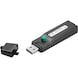 USB rozhraní BOBE pro měřicí přístroje MAHR s&nbsp;integrovaným bezdrátovým rozhraním - USB rozhraní - 1