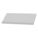 HOFE, tablette supplémentaire 1 300x600 mm, gris clair, 100 kg charge