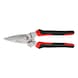BESSEY multi-purpose shears, 200 mm, forged - Strong multi-purpose shears, straight - 1