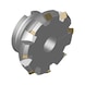 ATORN face milling cutter head for VA, diameter 125.0 mm T=8 - Face milling cutters, 45° - 2