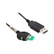 Câble raccordement TESA Proximity - USB pour comparateur DIALTRONIC (non compact)