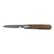 ORION retractable and lockable cable knife with wooden handle - Cable knife with wooden handle - 1
