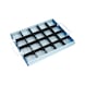 CLIP-O-FLEX (R) Einteilungsmaterial für Tablar 2.0 280x260 mm - Einteilungsmaterial - 3