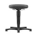 bimos all-round stool, 5-star base, glide runners, grey ring, Supertec seat