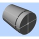 Portapinzas ATORN ER40 4,0 mm ID sellado goma hasta 60 bar concentricidad 2&nbsp;µm - Pinzas ER - 3