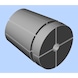 Portapinzas ATORN ER40 7,5 mm ID sellado goma hasta 60 bar concentricidad 2&nbsp;µm - Pinzas ER - 3