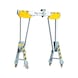 RLPK-S-4 aluminium gantry crane, load capacity 1,250 kg - RLPK aluminium gantry crane - 1