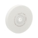 ORION block sanding disc 125x20x32 mm white corundum, grain 80 ceramic - Block sanding disc - 1