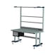 CLIP-O-FLEX seated system workstation with superstructure and drawer block - Seated system workstation - 1