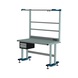 CLIP-O-FLEX standing system workstation with attachment and drawer block - Standing system workstation - 1