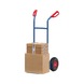 FETRA sack truck with PU tyres shovel 320x250 mm load capacity 150 kg - Sack truck with push handles - 2
