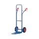 fetra sack truck with folding shovel, load capacity 300 kg, PU tyres - Sack truck with folding shovel, PU tyres - 1