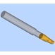 ORION sert karbür alüminyum plastik bıçağı 5,0x13x57 mm, T=2, mil 6535 HA - Sert karbür parmak freze - 2