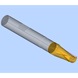 ORION TKF alumínium-, műanyagvágó, 8,0x19x63mm, T=2, DIN 6535 HB szár, H típus - Tömör keményfém szármaró - 2