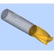 ORION SC alüminyum plastik freze 20,0 x 38 x 104 mm, T=3, DIN 6535 HB tip H - Sert karbür parmak freze - 2