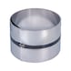 H+S filer çakısı bandı INOX çelik 0,25 mm makara yakl. 300 mm x 1 m - Hassas filer çakısı bandı - 1