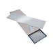 H+S 不锈钢精密塞尺带 0.60&nbsp;毫米，尺寸 150 x 500&nbsp;毫米，5 件装，纸箱包装 - 设计精密的参考板材 - 1