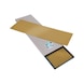HS 黄铜精密塞尺带 0.15&nbsp;毫米，尺寸 150 x 500&nbsp;毫米，5 件装，纸箱包装 - 设计精密的参考板材 - 1