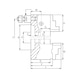 Planspiralfutter-Drehfutter DURO-M DIN ISO 702-3 DIN 55027 - 2